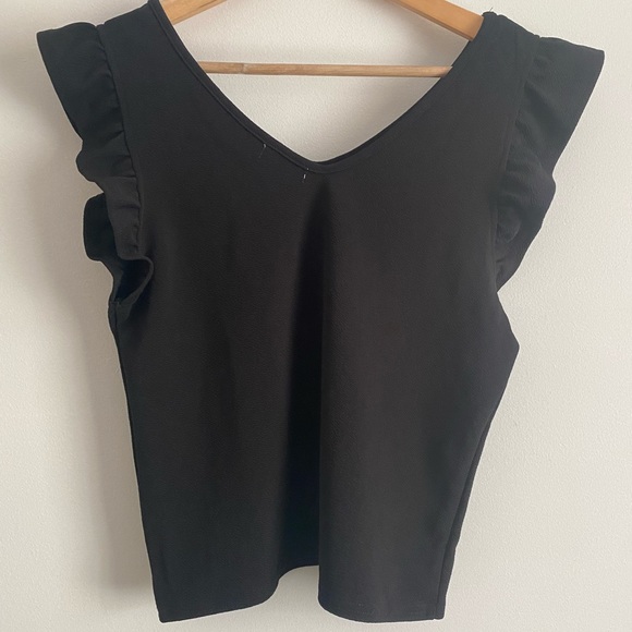 Valleygirl - Black Top - Size Large - Picture 2 of 7